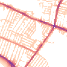 Daytime road noise heatmap for L15 1EB