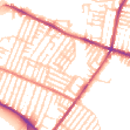 Daytime road noise heatmap for L15 1EF