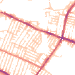 Daytime road noise heatmap for L15 1EG