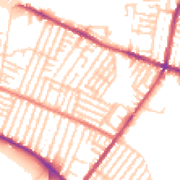 Daytime road noise heatmap for L15 1EH