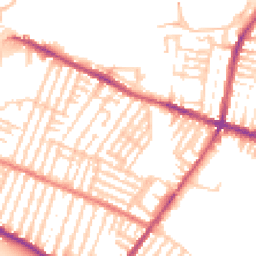 Daytime road noise heatmap for L15 1EJ