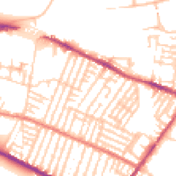 Daytime road noise heatmap for L15 1EZ
