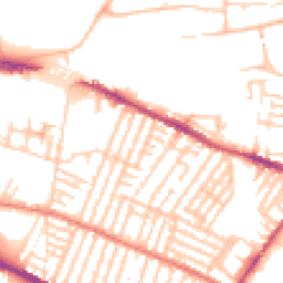 Daytime road noise heatmap for L15 1HF