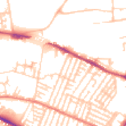 Daytime road noise heatmap for L15 1HR