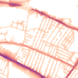 Daytime road noise heatmap for L15 1HW