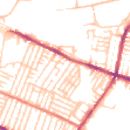 Daytime road noise heatmap for L15 1HX
