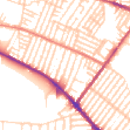 Daytime road noise heatmap for L15 2HA