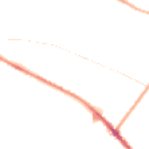 Night-time road noise heatmap for L15 2HS