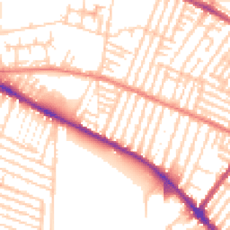 Daytime road noise heatmap for L15 2HX