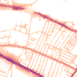 Daytime road noise heatmap for L15 2HY