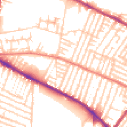 Daytime road noise heatmap for L15 2JE