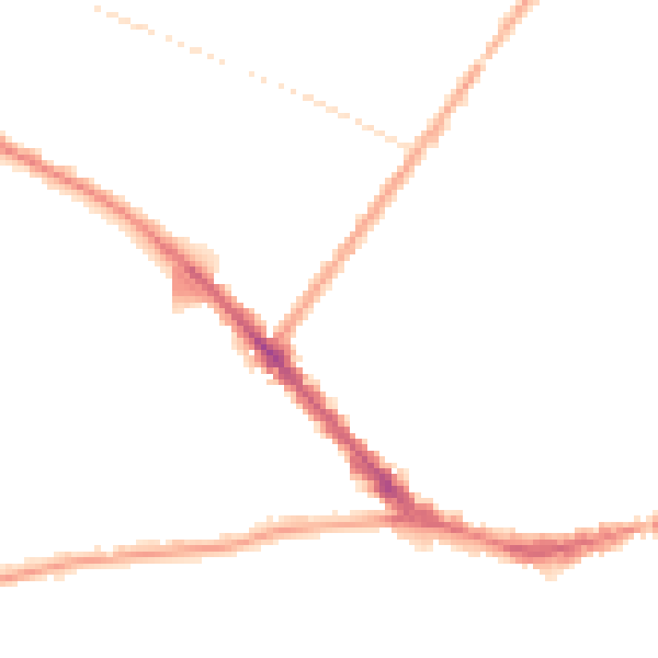 Night-time road noise heatmap for L15 3HS