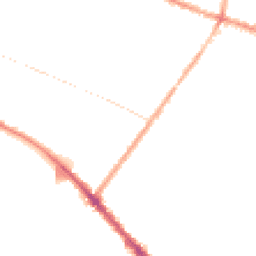 Night-time road noise heatmap for L15 3JD