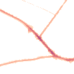 Night-time road noise heatmap for L15 3JN
