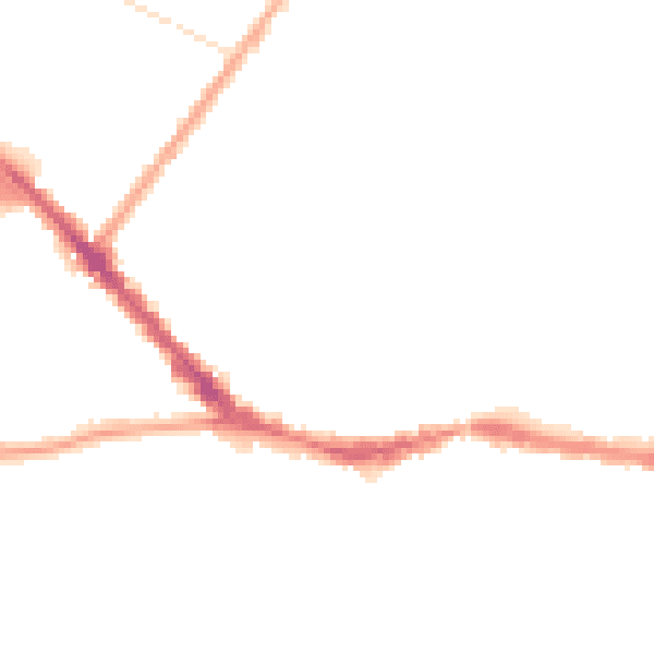 Night-time road noise heatmap for L15 3LD