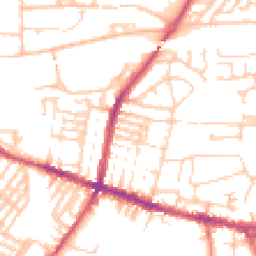 Daytime road noise heatmap for L15 4HL