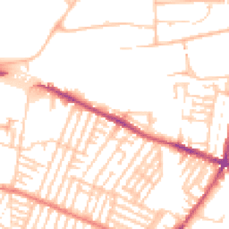 Daytime road noise heatmap for L15 4LD