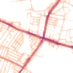 Daytime road noise heatmap for L15 4LL