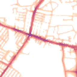 Daytime road noise heatmap for L15 4LP