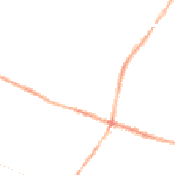 Night-time road noise heatmap for L15 4ND
