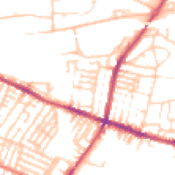 Daytime road noise heatmap for L15 4NG