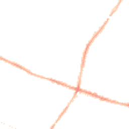 Night-time road noise heatmap for L15 4NG