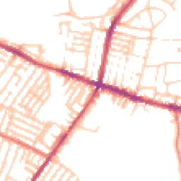 Daytime road noise heatmap for L15 4NN