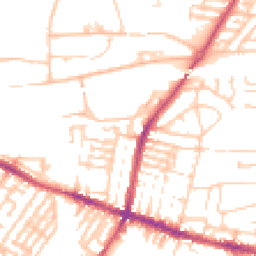 Daytime road noise heatmap for L15 4PF