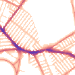 Daytime road noise heatmap for L15 5AL
