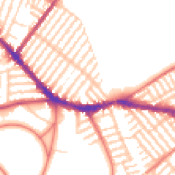 Daytime road noise heatmap for L15 5AX