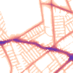 Daytime road noise heatmap for L15 5BN
