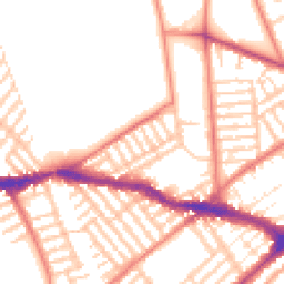 Daytime road noise heatmap for L15 5BR