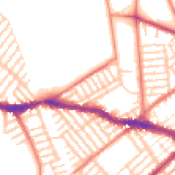 Daytime road noise heatmap for L15 5BS