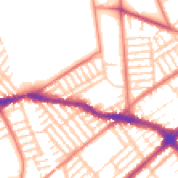 Daytime road noise heatmap for L15 5BW