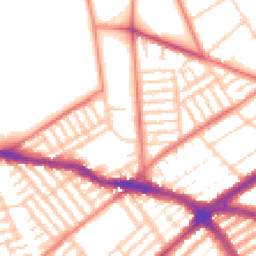 Daytime road noise heatmap for L15 5BY