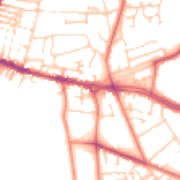 Daytime road noise heatmap for L15 6DL