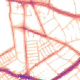 Daytime road noise heatmap for L15 6TR