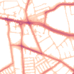 Daytime road noise heatmap for L15 6TS