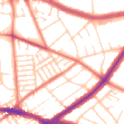 Daytime road noise heatmap for L15 6TX