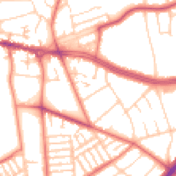 Daytime road noise heatmap for L15 6UL