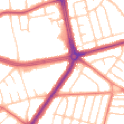 Daytime road noise heatmap for L15 6UY