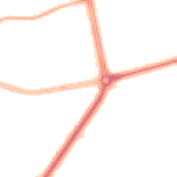 Night-time road noise heatmap for L15 6UY