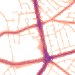 Daytime road noise heatmap for L15 6WA