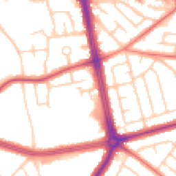 Daytime road noise heatmap for L15 6WB