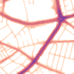 Daytime road noise heatmap for L15 6WT
