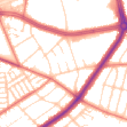 Daytime road noise heatmap for L15 6XR