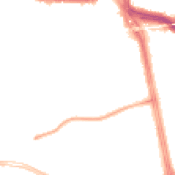 Night-time road noise heatmap for L15 7JB