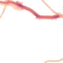 Night-time road noise heatmap for L15 7JL