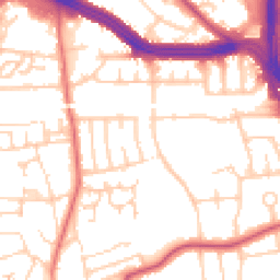 Daytime road noise heatmap for L15 7JS