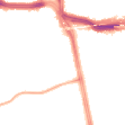 Night-time road noise heatmap for L15 7LS